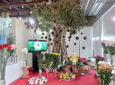 浜名湖花博2024でPR大使を勤めた當間ローズさん